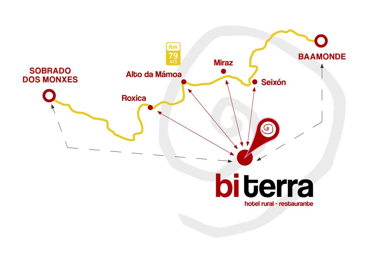 Friol Bi Terra Tu Descanso Zona Miraz Sobrado酒店 外观 照片